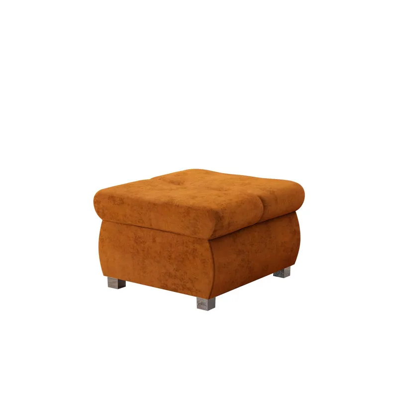 Cerys Fotpall 60 cm - Orange — Orange