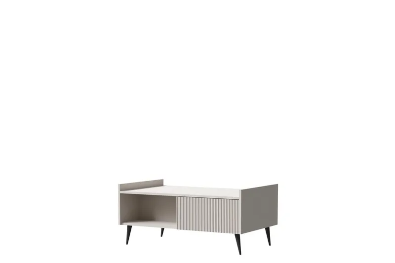 Chiku Soffbord 100 cm - Beige — Beige