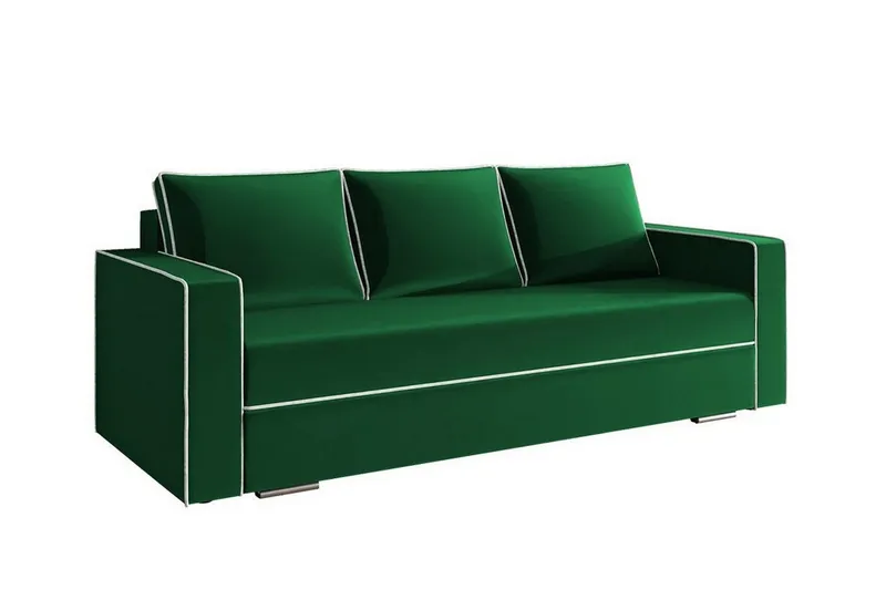 Clarina 3-sits Bäddsoffa Green