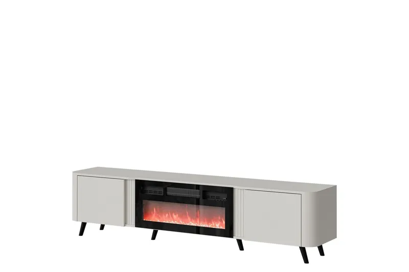 Clement Tv-bänk 200 cm - Beige — Beige