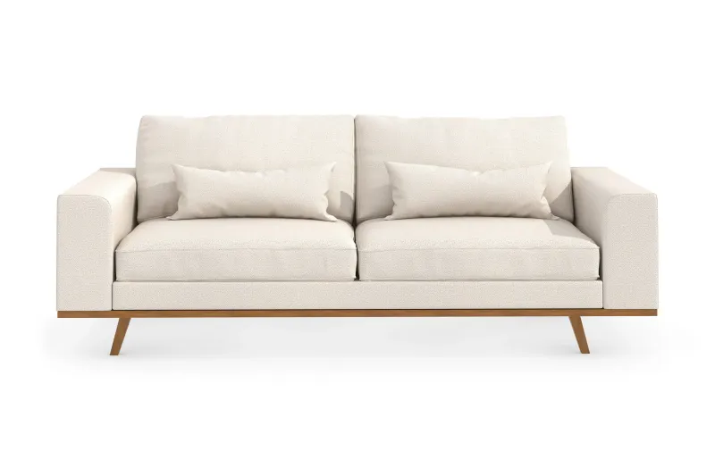 Copenhagen 3-sits Tygsoffa - Beige (Art.nr 990042) — Scandinavian Choice