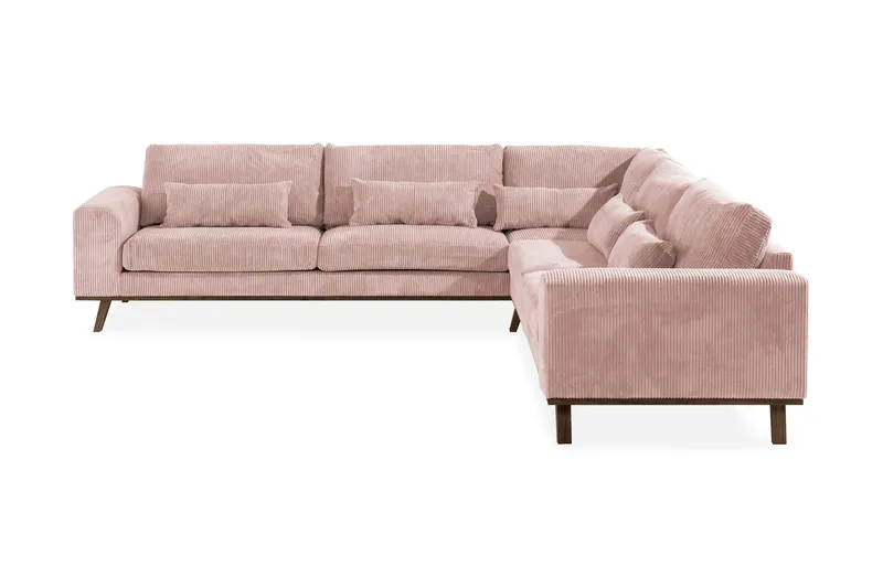 Copenhagen 6-sits L-formad Hörnsoffa i Manchester - Rosa (Art.nr 1705146) — Scandinavian Choice