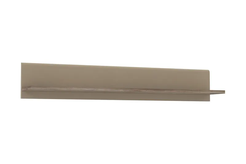 Corlius Vägghylla 25x144 cm - Beige/Brun — Beige/Brun