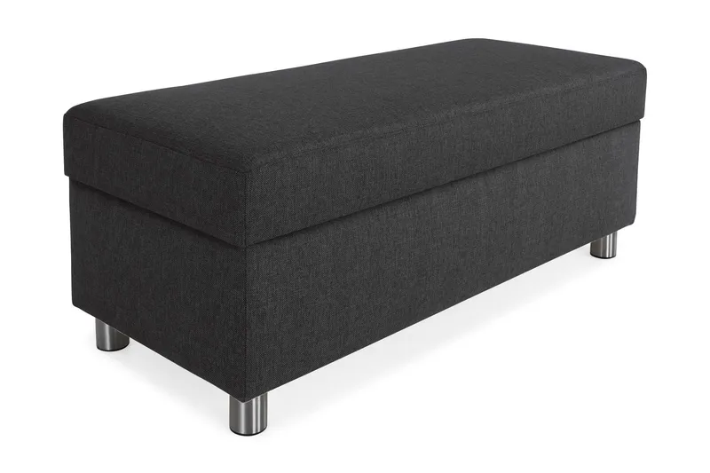 Crazy Fotpall med Förvaring 120x50 - Antracit (Art.nr 139099) — Antracit