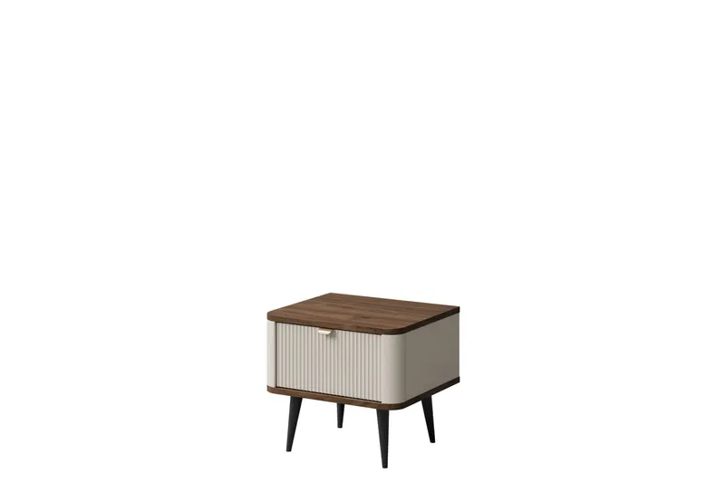 Cucina Sängbord 50 cm - Beige/Brun — Beige/Brun