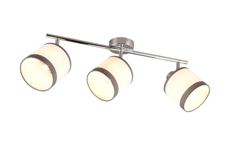 Davos Spotlight 3L E14 krom/ vit - Krom/Vit — Trio Lighting