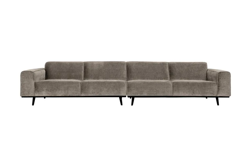 Deansh 4-sits Soffa XL - Mörkbeige — Mörkbeige