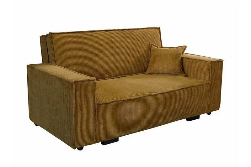 Denegal 2-sits Bäddsoffa Dark yellow (Art.nr 3023184)