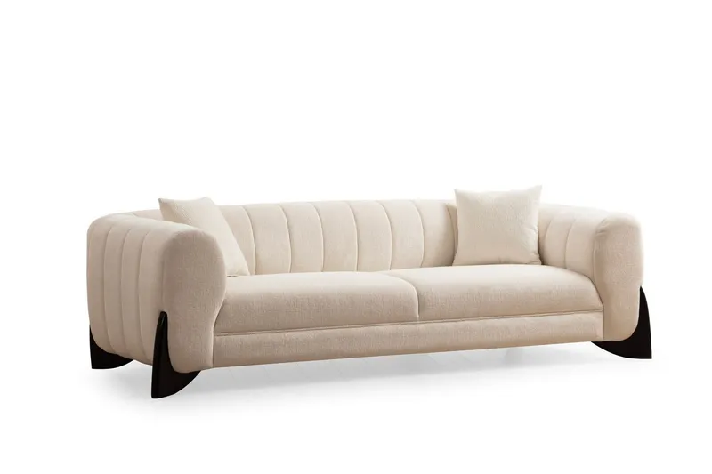Devid Soffa 3-sits - Vit — Vit