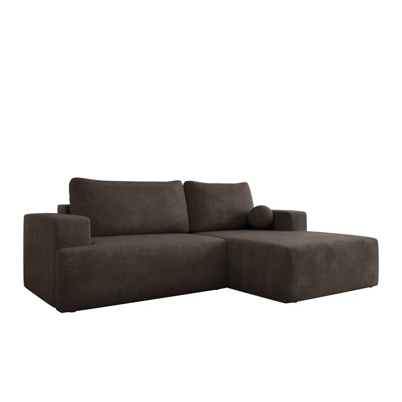 Deylor 3-sits Bäddsoffa med divan - brun (Art.nr 3433692) — brun