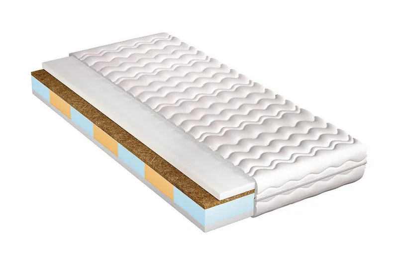Dionizos Madrass 200x90x17 cm - Vit — Bedly