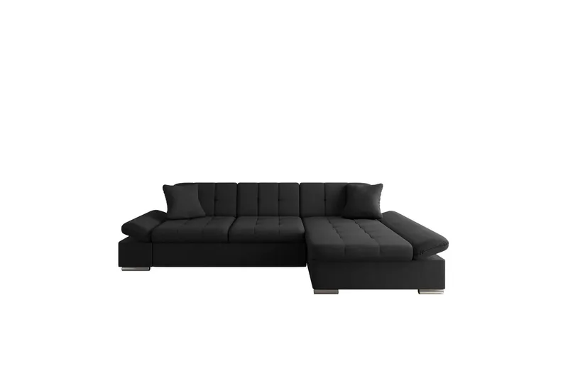 Djerra Soffa med Divan 3-sits - Svart (Art.nr 3068791) — Svart