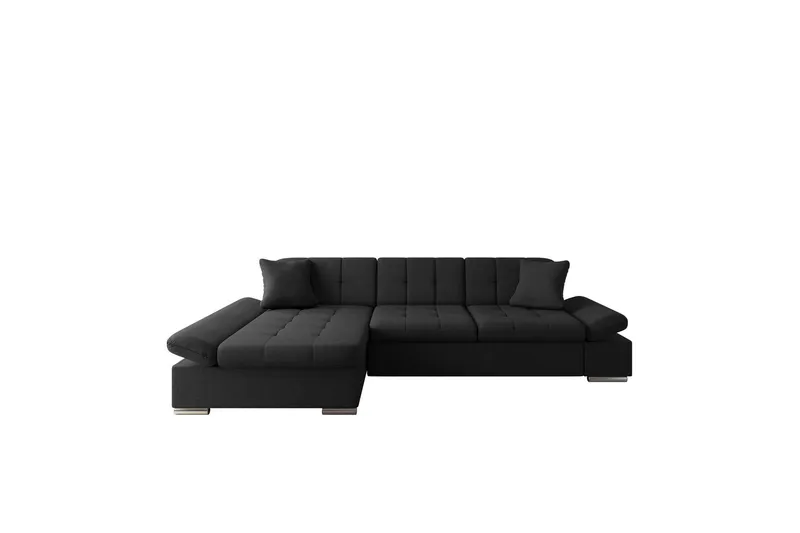 Djerra Soffa med Divan 3-sits - Svart (Art.nr 3068661) — Svart