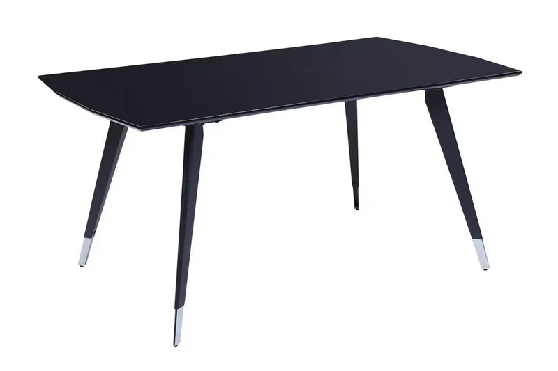 Dolbeau Matbord 90x160 cm - Svart/Silver — Svart/Silver