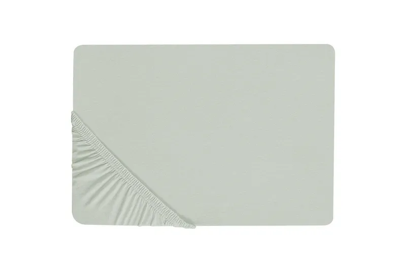 Dra-på-lakan Janbu Ljusgrön, 140x200 cm - Ljusgrön, 140x200 cm — Ljusgrön, 140x200 cm