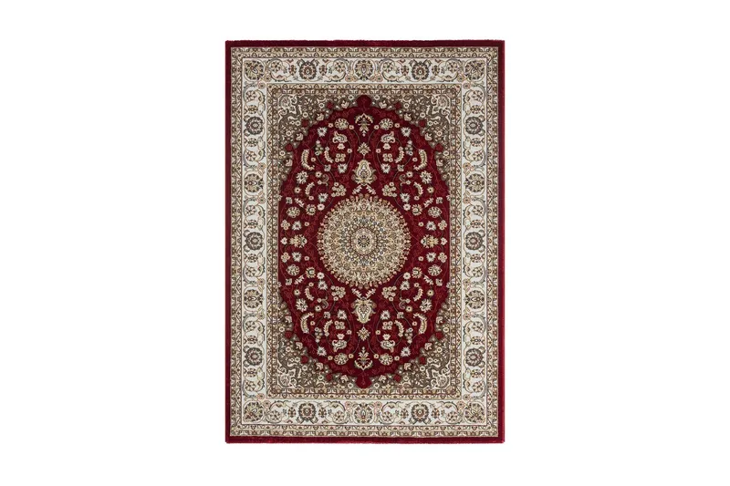 Dubai Medallion Wiltonmatta 200x290 cm - Röd — KM Home