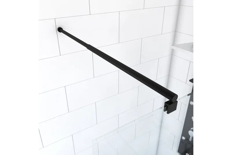 Duschstång 70 cm - Svart — Svart