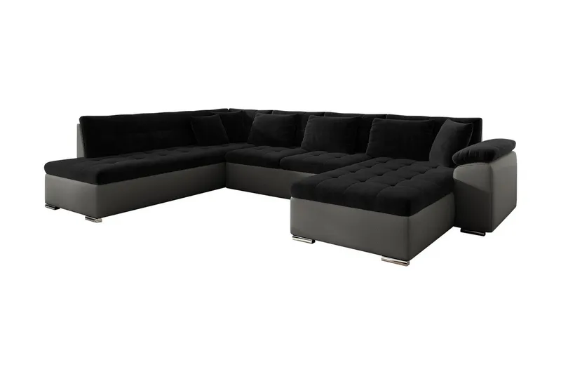 Dynir 4-sits Bäddsoffa - Svart/Grå (Art.nr 1335942) — Svart/Grå