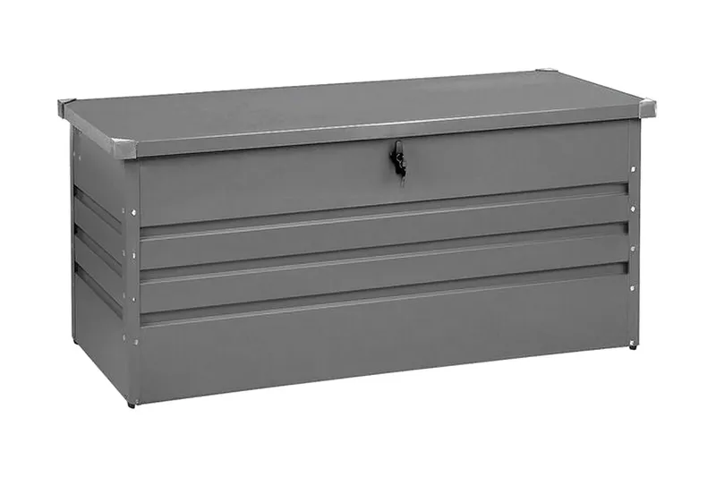 Dynlåda 132 x 62 cm grå CEBROSA - Grå — Grå