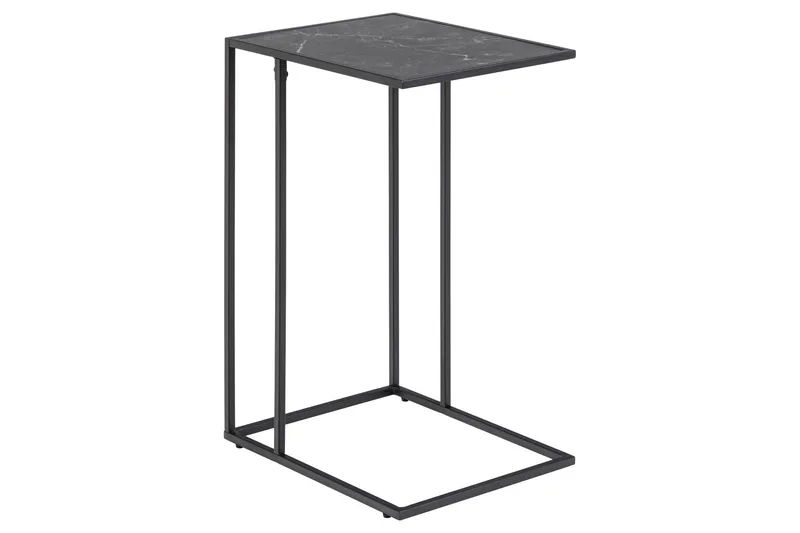 Elgrau Sidobord 43x43 cm - Svart — Svart