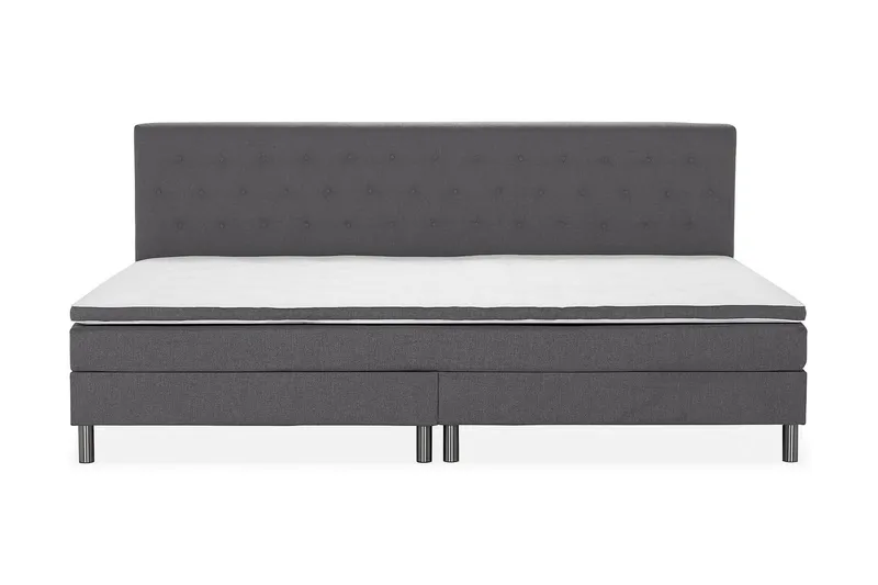 Ella Familjesäng Sängpaket 280x210 cm - (+Fler val) Mörkgrå (Art.nr 1471201) — (+Fler val) Mörkgrå