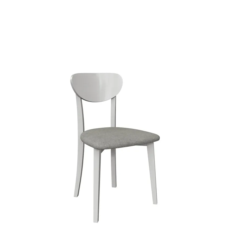 Esher Matstol - vit, grå (Art.nr 3433411) — vit, grå