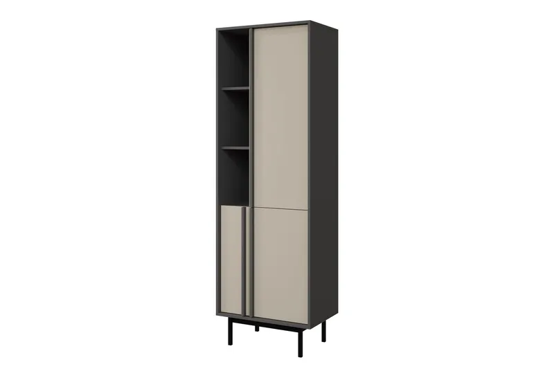 Farshian Highboard - Grå/Beige (Art.nr 3100441) — Grå/Beige