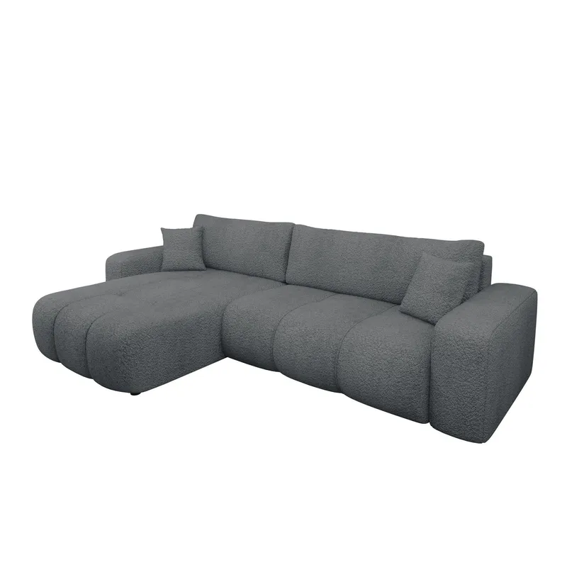 Flo Bäddsoffa med Divan 3-sits - Grå (Art.nr 3111698) — Grå