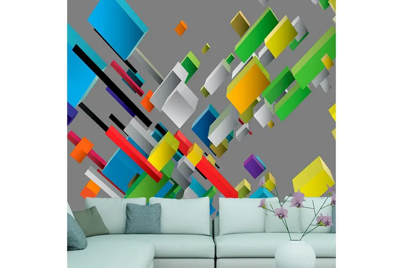 Fototapet Color Puzzle 400x280 - Artgeist sp. z o. o. — Artgeist sp. z o. o.