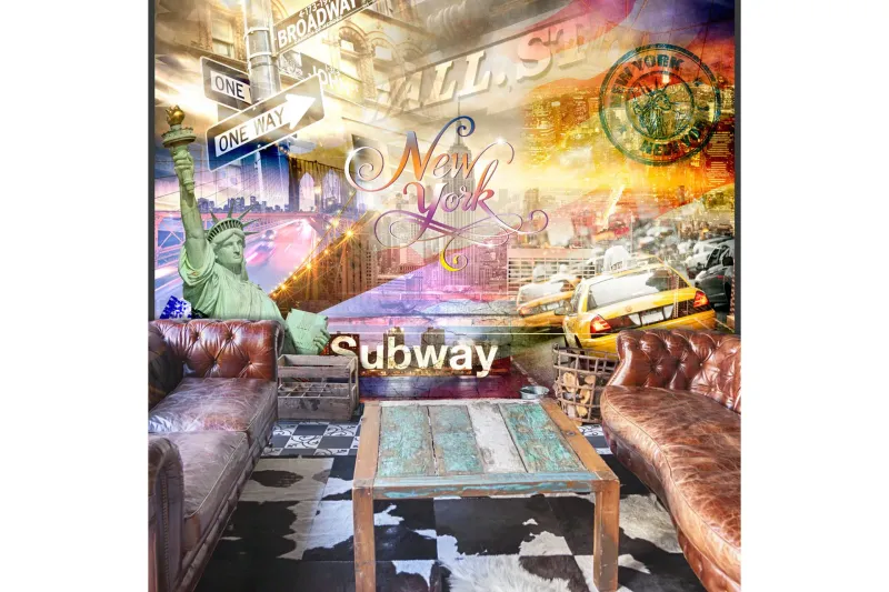 Fototapet Colorsof NYC 400x280 - Artgeist sp. z o. o. — Artgeist sp. z o. o.