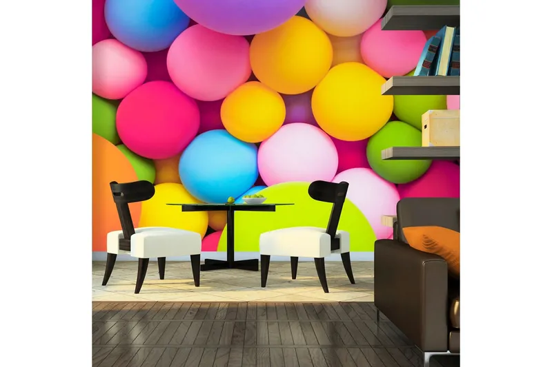 Fototapet Colourful Balls 400x280 - Artgeist sp. z o. o. — Artgeist sp. z o. o.