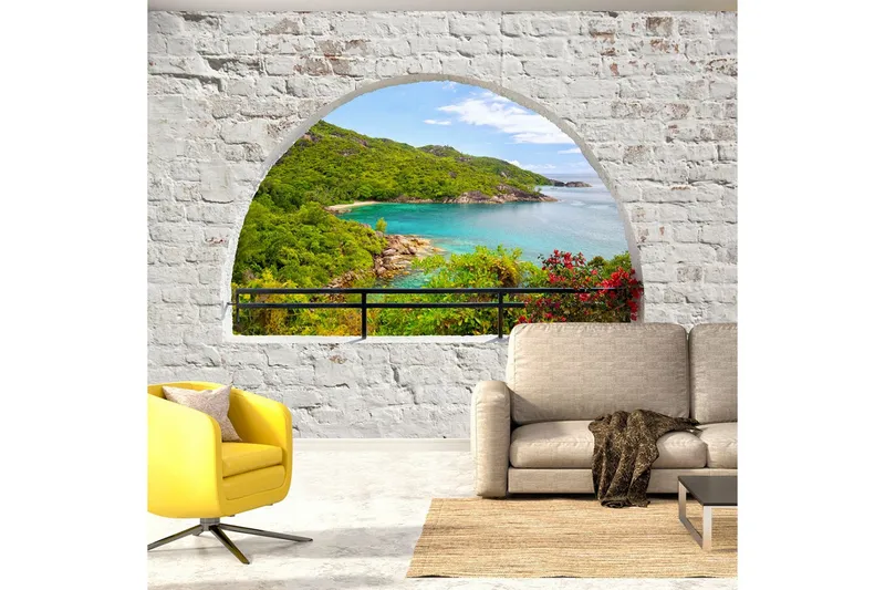 Fototapet Emerald Island 100x70 - Artgeist sp. z o. o. — Artgeist sp. z o. o.