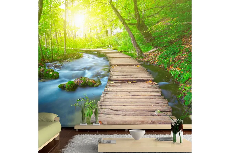 Fototapet Green Forest 250x175 - Artgeist sp. z o. o. — Artgeist sp. z o. o.