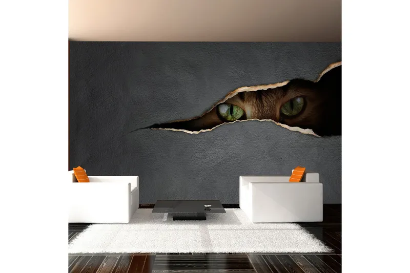 Fototapet Kattens Blick 450x270 - Artgeist sp. z o. o. — Artgeist sp. z o. o.