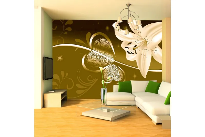 Fototapet Lily In Shades Of Green 300x210 - Artgeist sp. z o. o. — Artgeist sp. z o. o.