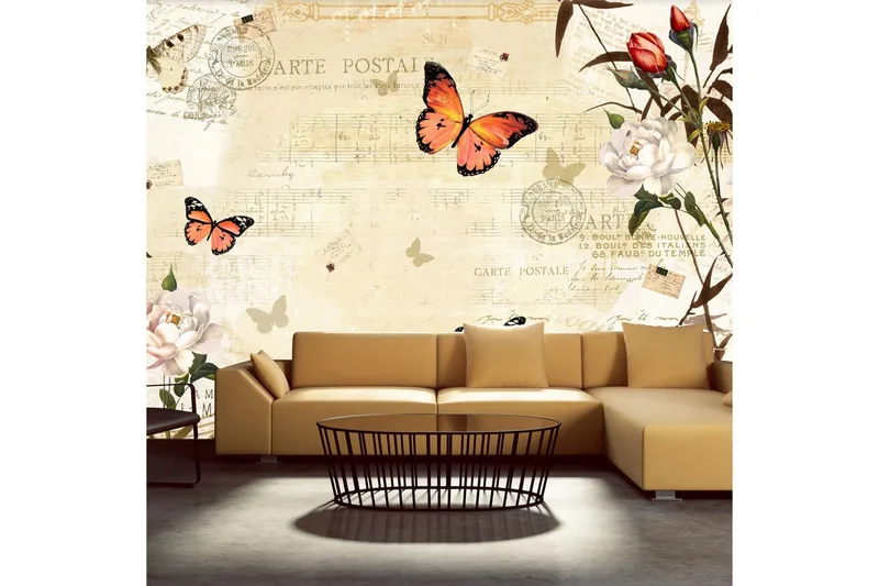 Fototapet Melodies Of Butterflies 200x140 - Artgeist sp. z o. o. — Artgeist sp. z o. o.