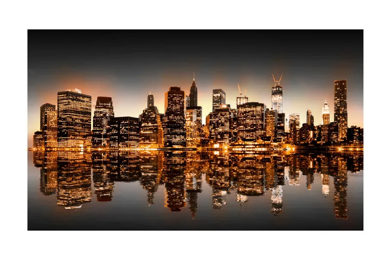Fototapet New York Och Guld 450x270 - Artgeist sp. z o. o. — Artgeist sp. z o. o.