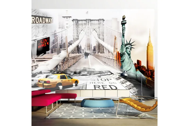 Fototapet New York Streets 350x245 - Artgeist sp. z o. o. — Artgeist sp. z o. o.