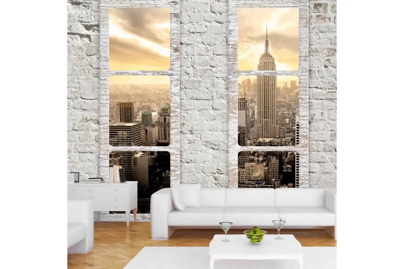Fototapet New York View From The Window 400x280 - Artgeist sp. z o. o. — Artgeist sp. z o. o.