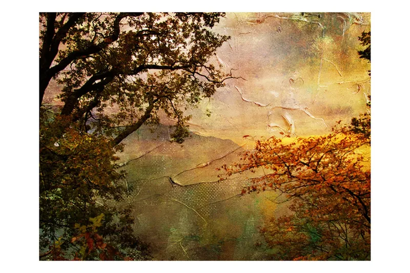 Fototapet Painted Autumn 300x231 - Artgeist sp. z o. o. — Artgeist sp. z o. o.