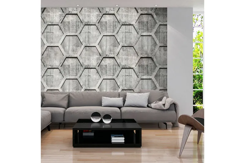 Fototapet Platinum Cubes 300x210 - Artgeist sp. z o. o. — Artgeist sp. z o. o.