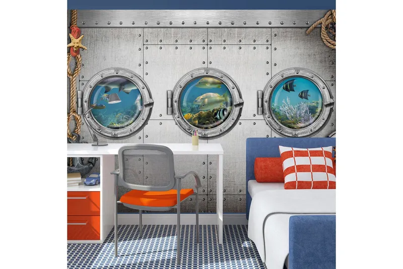 Fototapet Portholes 250x175 - Artgeist sp. z o. o. — Artgeist sp. z o. o.