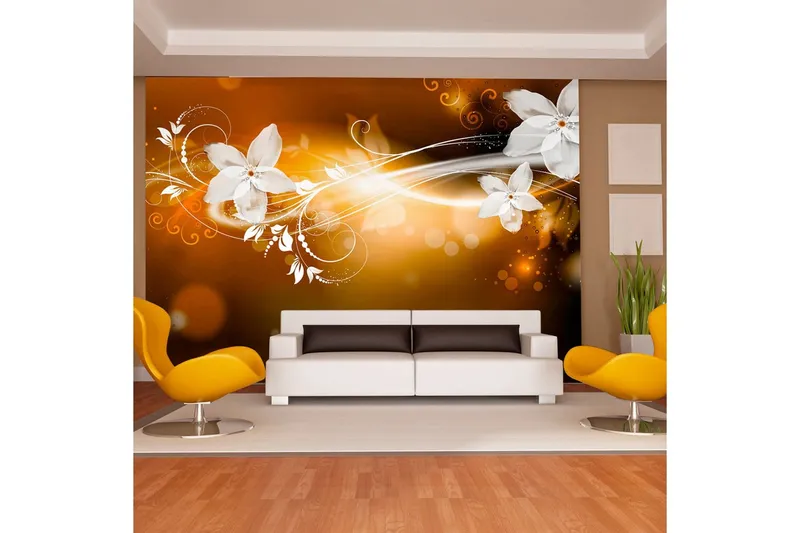 Fototapet Snow Flower 100x70 - Artgeist sp. z o. o. — Artgeist sp. z o. o.