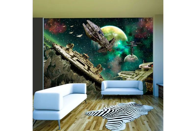 Fototapet Space Fleet 250x175 - Artgeist sp. z o. o. — Artgeist sp. z o. o.