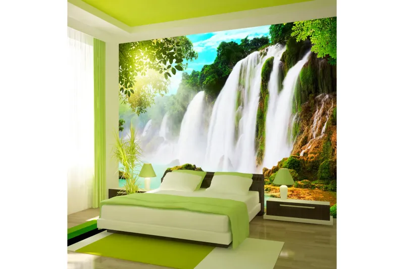 Fototapet The Beauty Of Nature Waterfall 200x140 - Artgeist sp. z o. o. — Artgeist sp. z o. o.