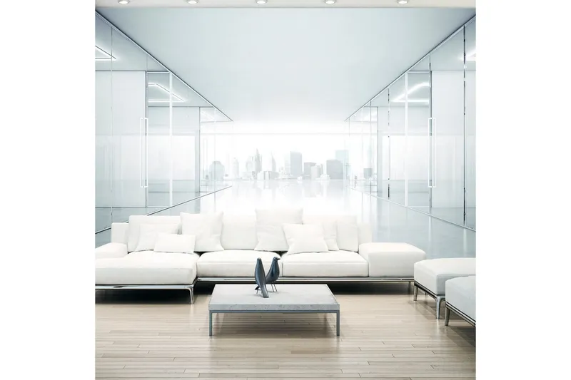 Fototapet White City 400x280 - Artgeist sp. z o. o. — Artgeist sp. z o. o.