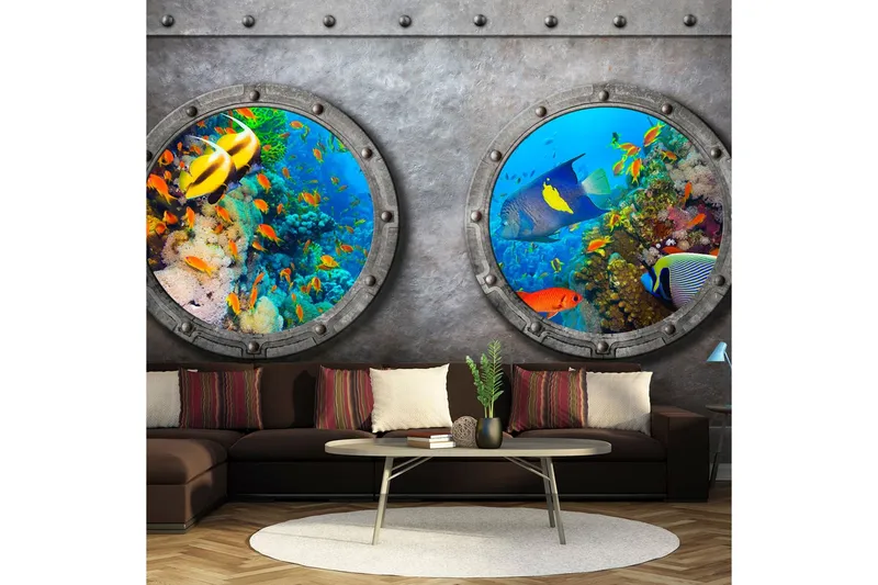 Fototapet Window To The Underwater World 400x280 - Artgeist sp. z o. o. — Artgeist sp. z o. o.