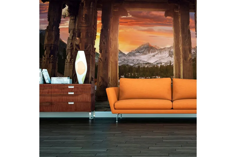 Fototapet XXL Trail Of Rocky Temples 550x270 - Artgeist sp. z o. o. — Artgeist sp. z o. o.