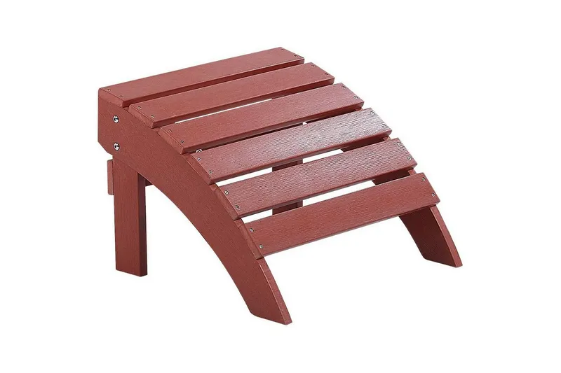 Fotstöd Adirondack Röd - Röd — Röd