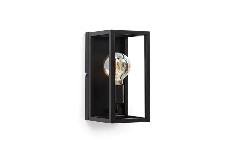 Furtim Vägglampa med Arm - Svart — Svart